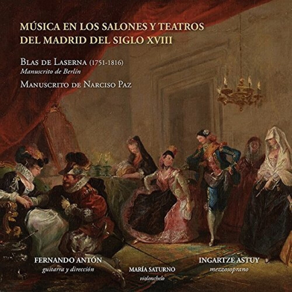 Fernando Antón - Musica en los Salones & Teatros Del Madrid Music CD