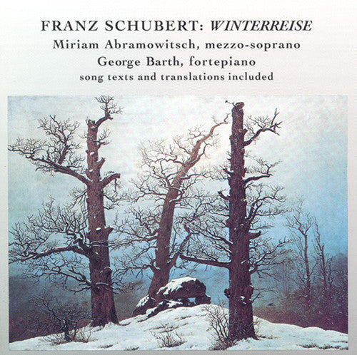 Schubert / Abranowitsch / Barth - Winterreise - Music CD