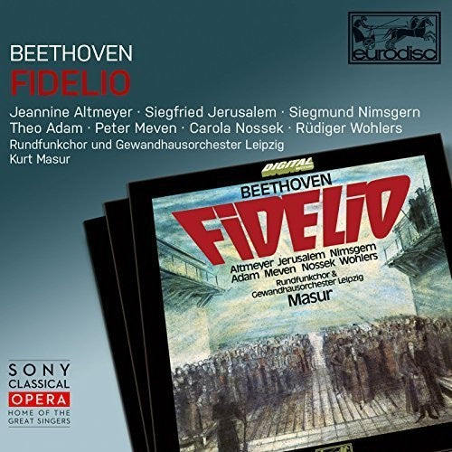 Beethoven,l. / Altmeyer,jeannine / Masur,kurt - Beethoven: Fidelio - Music CD
