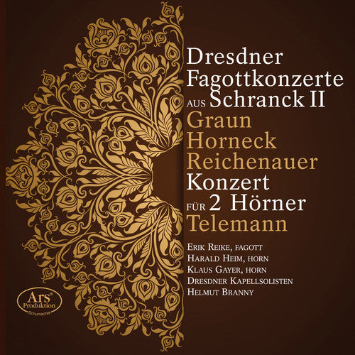 Graun,johann / Horneck,graun / Branny,helmut - Dresden Bassoon Concerto - Super Audio CD