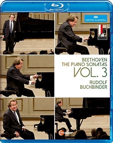 Beethoven,l. / Buchbinder,rudolf - Piano Sonatas 3 - Blu-ray