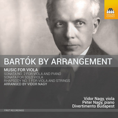 Bartok,b. / Nagy,vidor / Nagy,peter - Arrangements For Viola - Music CD