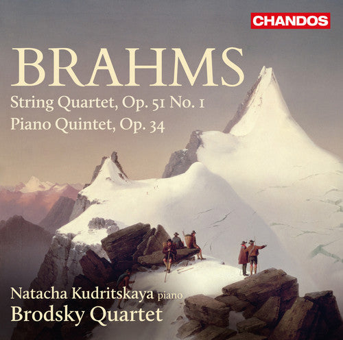 J Brahms / Kudritskaya,Natacha / Brodsky Quartet - Brahms: String Quartet Op.51 No.1 - Piano Quintet Music CD