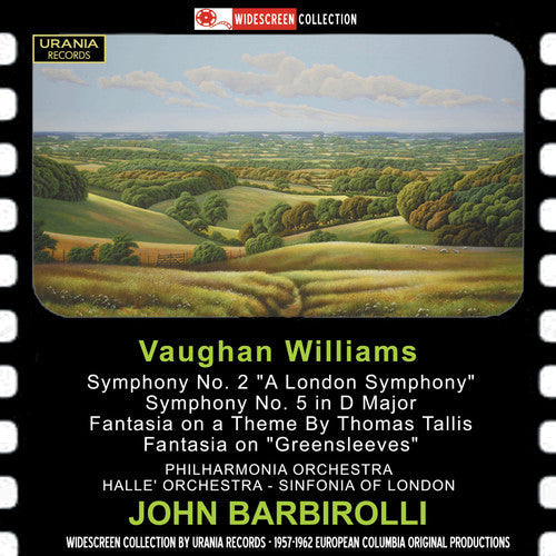 Elgar,edward / Halle Orchestra / Barbirolli,john - Barbirolli Conducts Vaughan-williams - Music CD