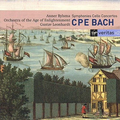 Bach / Orch Age Enlightenment / Bylsma / Leonhardt - Symphonies / Cello Ctos / Cello - Music CD