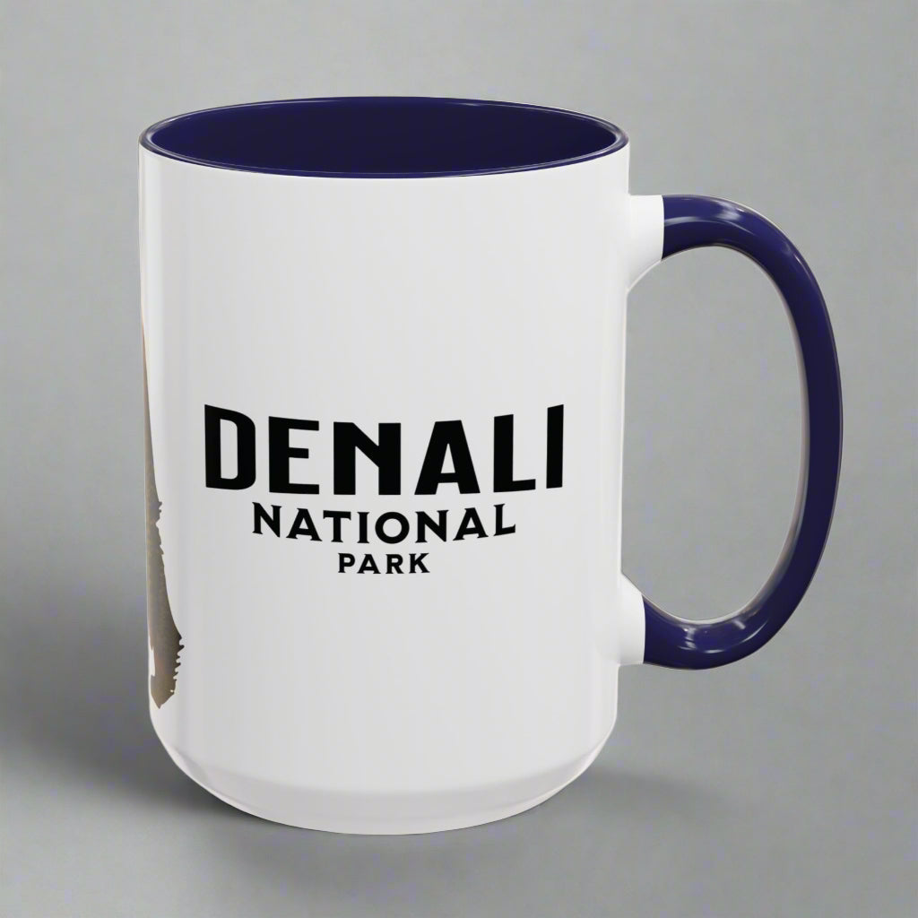 Denali Bear Colored Mug