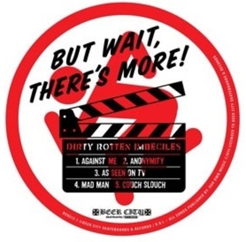 D.r.i. - But Wait There's More! (hand Silk Screened) - Vinyl Record