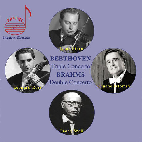 Beethoven / Stern,isaac / Leonard,rose - Triple Concerto / Brahms: Double Concerto - Music CD