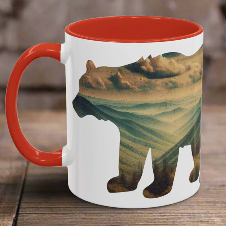 Shenandoah National Park Colored Coffee Mug 11oz 15oz Virginia Bear Cup