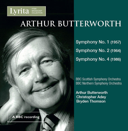 Butterworth,a. / Thomson,bryden / Adey,christopher - Butterworth: Symphonies Nos. 1 2 & 4 - Music CD