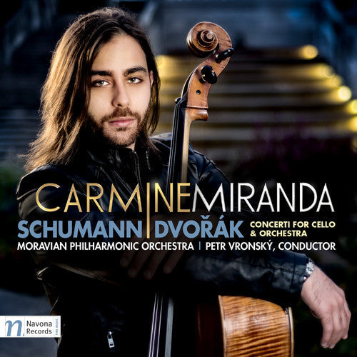 A Dvorak / Miranda,Carmine / Vronsky,Petr - Schumann - Dvorak: Concerti For Cello & Orchestra Music CD