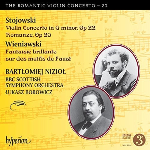 Niziol / Borowicz / Bbc Scottish Sym Orch - Romantic Violin Concerto 20 - Music CD