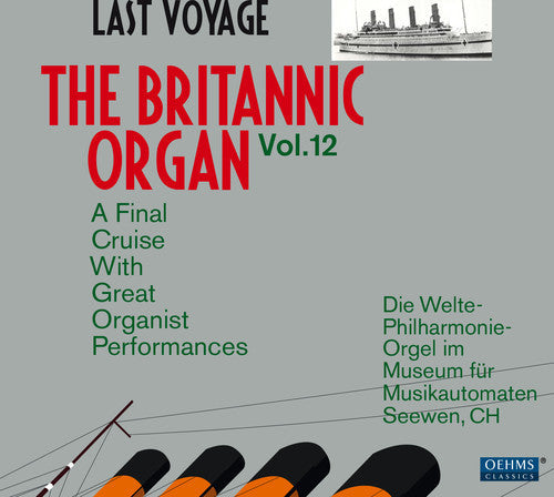 L Beethoven V / Welte Philharmonic Organ Seewen - Britannic Organ 12 Music CD