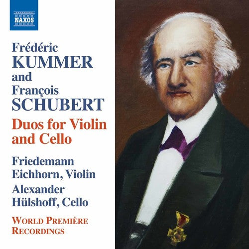 Schubert / Kummer / Eichhorn / Hulshoff - Kummer & Schubert: Duos For Violin & Cello - Music CD