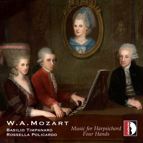 Mozart / Basilio Timpanaro - Mozart: Music For Harpsichord Four Hands - Music CD