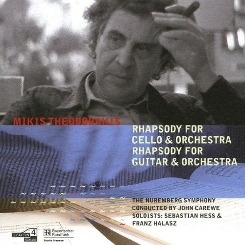 Theodorakis / Halasz / Hess / Carewe - Rhapsodies For Cello & Guitar - Music CD