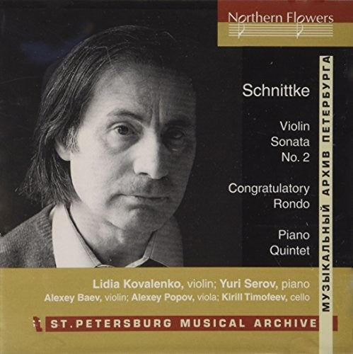 St. Petersburg Ensemble - Schnittke: Violin Sonata No. 2 Piano Quintet - Music CD