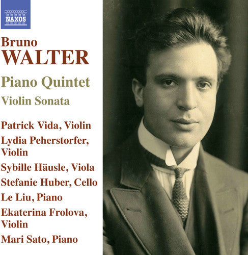 Walter / Frolova / Vida - Bruno Walter: Piano Quintet & Violin Sonata - Music CD