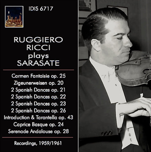 RUGGIERO RICCI - Ruggiero Ricci Plays Pablo De Sarasate Music CD
