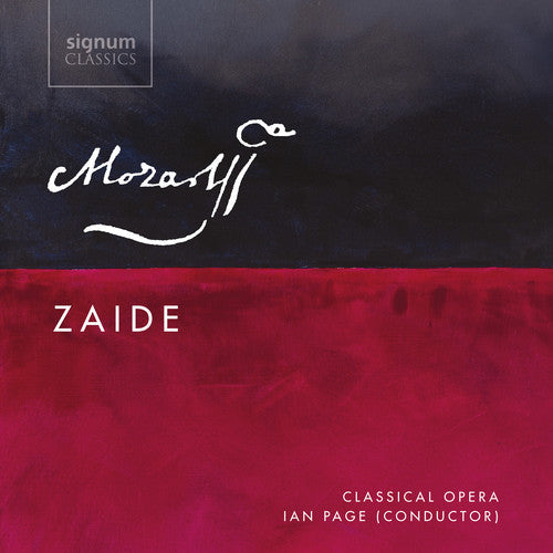 Mozart / Bevan / Clayton - Mozart: Zaide K 344 - Music CD