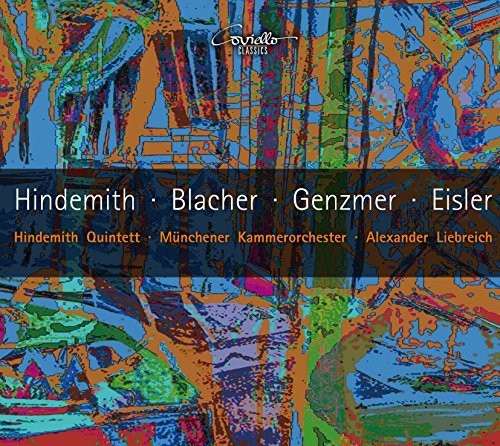 Blacher / Eisler / Genzmer / Hindemith / Liebreich - Works For Winds - Music CD