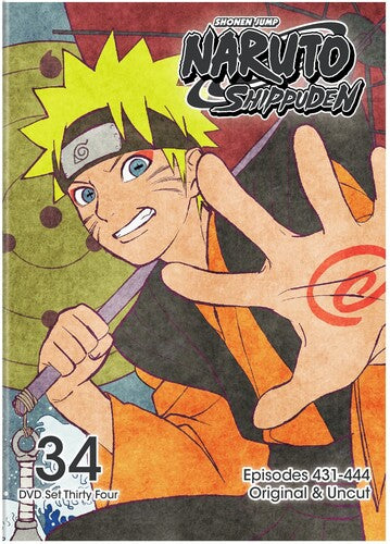 Naruto Shippuden Uncut Set 34 - Naruto Shippuden Uncut Set 34 - DVD