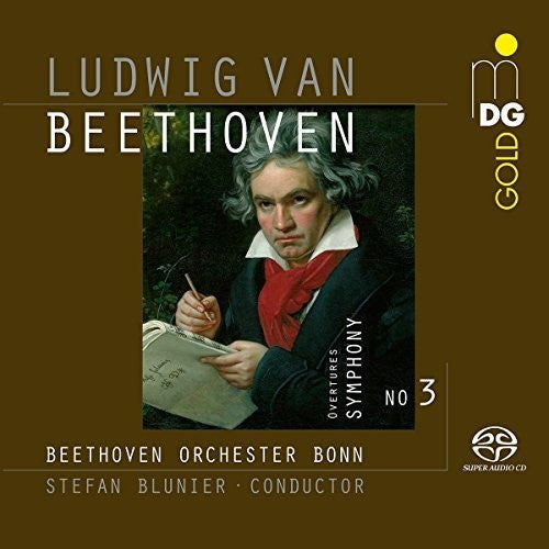 Blunier,stefan / Beethoven Orchestra Bonn - Beethoven: Symphony No. 3 Eroica Overtures - Music CD