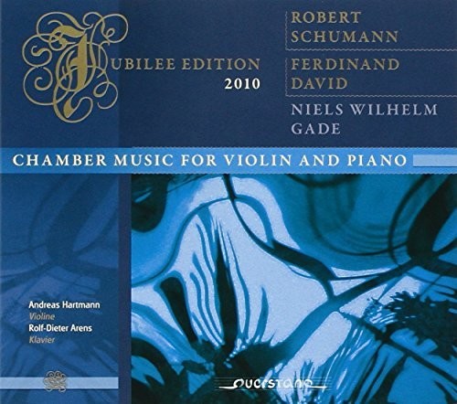 Chumann / David / Gade / Hartmann / Arens - Chamber Music For Violin & Piano - Music CD