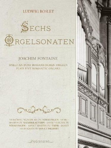 Boslet / Joachim Fontaine - 6 Sonatas For Organ Music CD