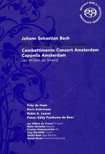 Bach,j.s. / Cappella Amsterdam - Weihnachts-oratorium - Music CD