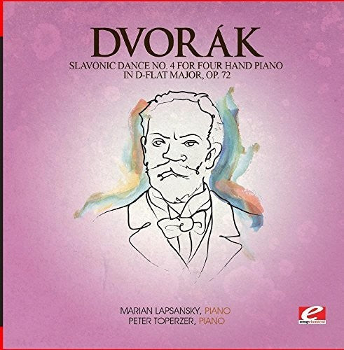 Dvorak - Slavonic Dance 4 Four Hand Piano D-flat Maj 72 - Music CD