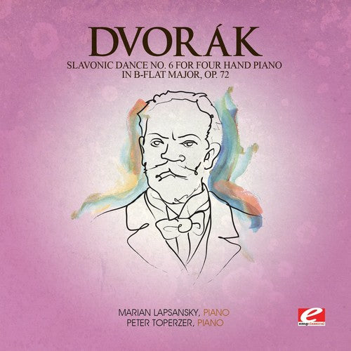 Dvorak - Slavonic Dance 6 Four Hand Piano B-flat Maj 72 - Music CD