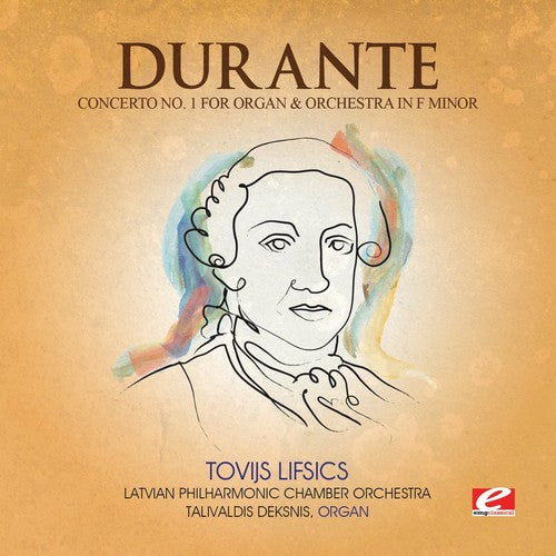 Durante - Concerto 1 Organ & Orch F Min - Music CD