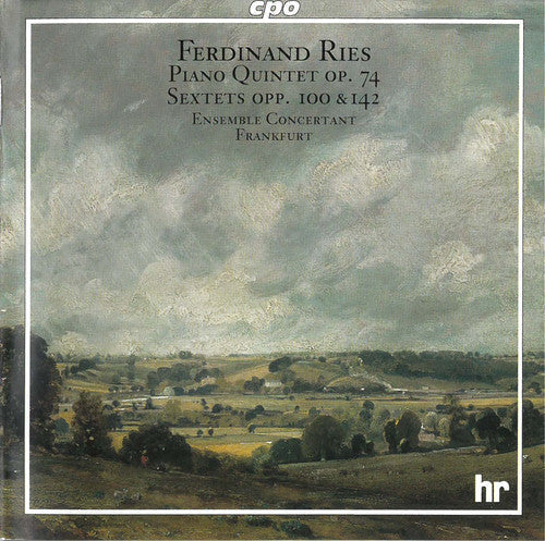 Ries / Ensemble Concertant Frankfurt - Quintet Op 74 In B Minor - Music CD