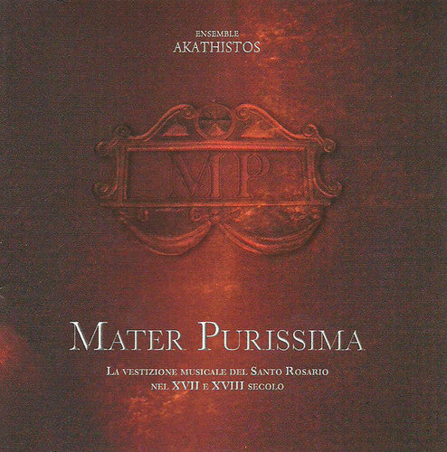 Anonymous / Losito / Cussino / Caravella - Mater Purissima - Music CD