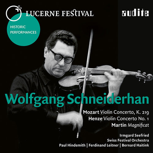 Wolfgang Schneiderhan - Wolfgang Schneiderhan: Lucerne Festival X Music CD