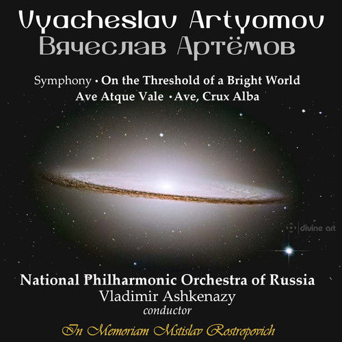 Artyomov / Shatayevsky / Ashkenazy - Artyomov: On The Threshold Of A Bright World - Music CD
