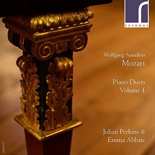 Mozart / Perkins / Abbate - Wolfgang Amadeus Mozart: Piano Duets 1 - Music CD