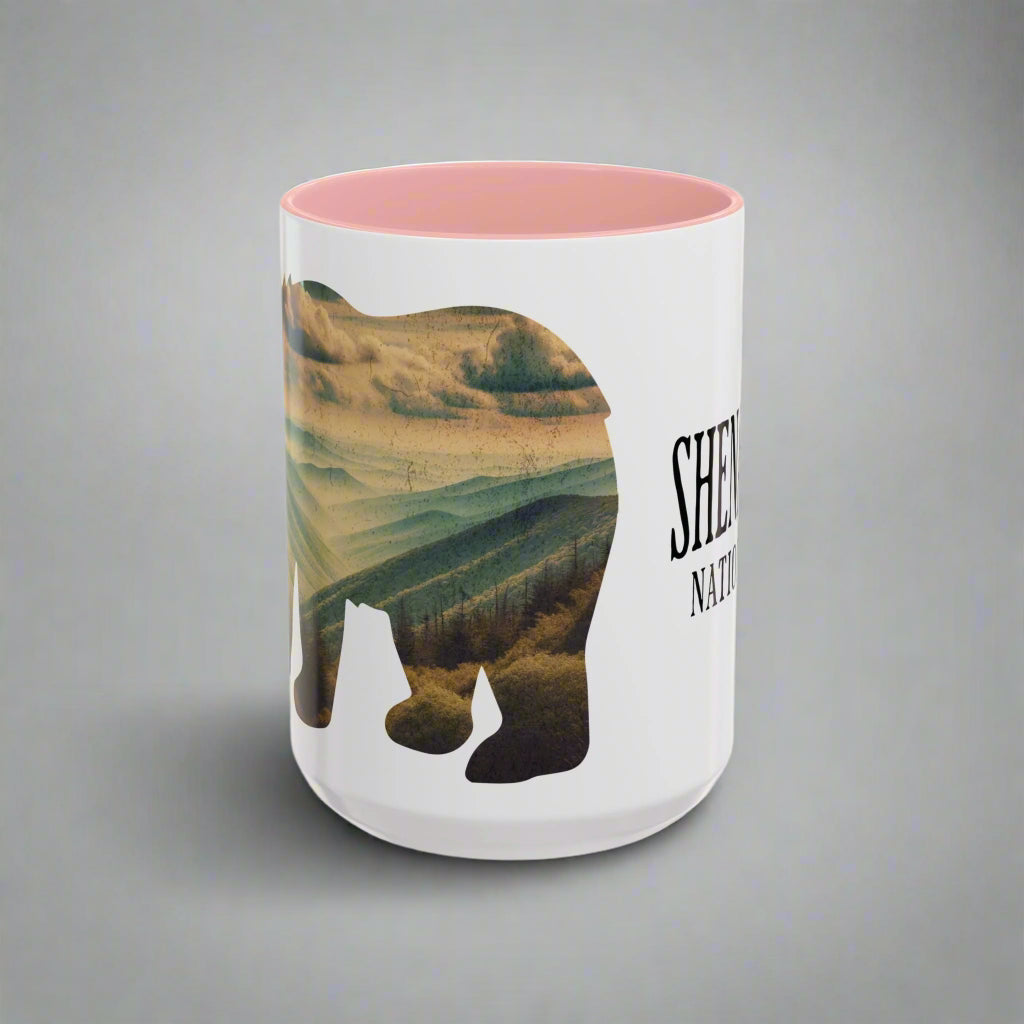 Shenandoah National Park Colored Coffee Mug 11oz 15oz Virginia Bear Cup