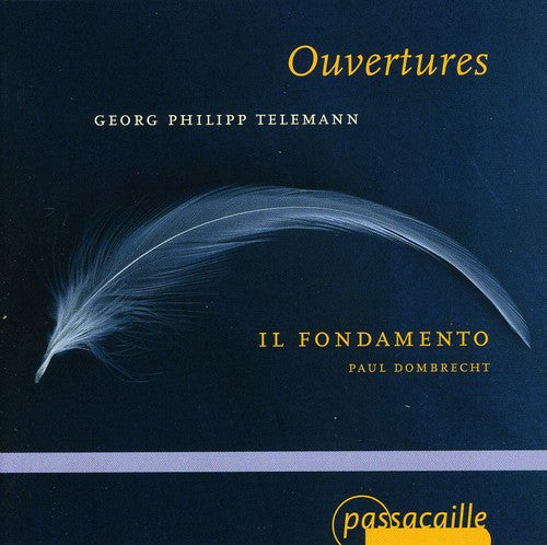 Telemann / Il Fondamento / Dombrecht - Overtures - Music CD