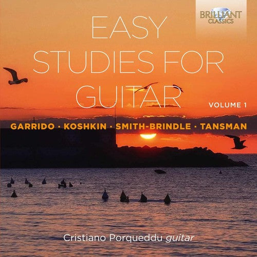 Garrido / Koshkin / Smith-brindle / Porqueddu - Easy Studies For Guitar Vol 1 - Music CD