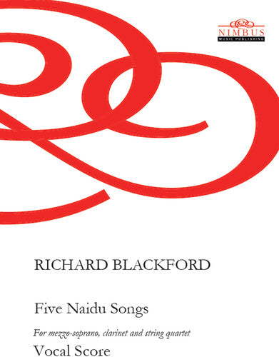 Blackford - Five Naidu Songs For Mezzo Soprano - Books