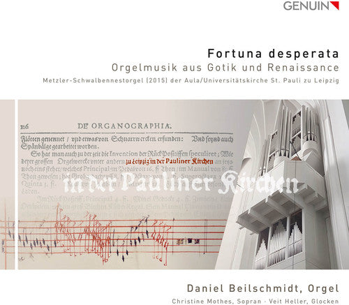 Beilschmidt / Heller / Mothes - Fortuna Desperata - Gothic & Renaissance Organ - Music CD