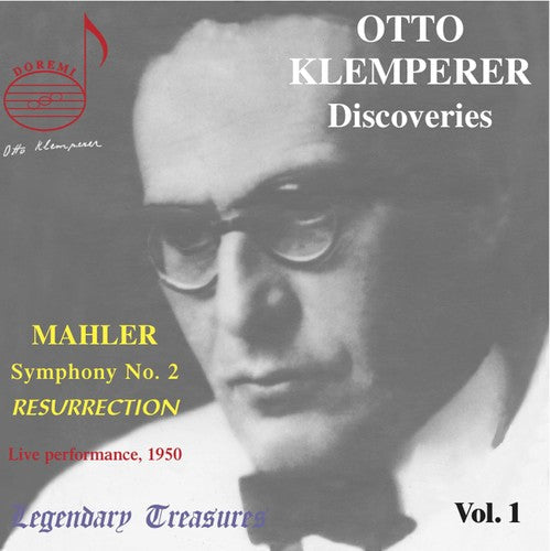 Klemperer / Sydney Sym Orch / Mahler / Bagnall - Discoveries 1 / Symphony 2: Resurrection - Music CD