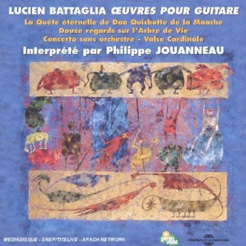Battaglia / Jouanneau - Oeuvres Pour Guitare Music CD