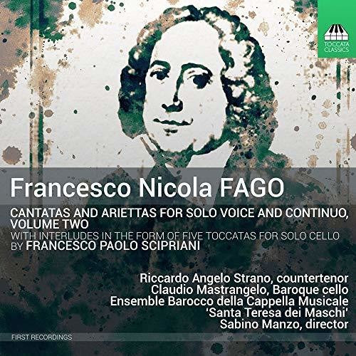 Fago / Strano / Milano - Cantatas & Ariettas For Solo Voice & Continuo 2 - Music CD
