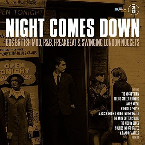 Night Comes Down: 60 British Mod R&b Freakbeat - Night Comes Down: 60 British Mod R&b Freakbeat - Music CD