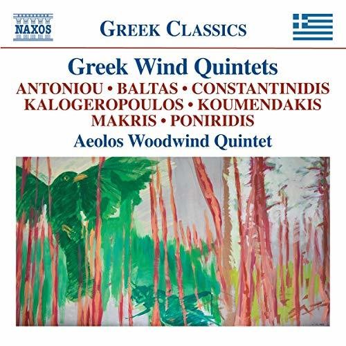 Kalogeropoulos / Aeolos Woodwind Quintet - Greek Wind Quintets - Music CD