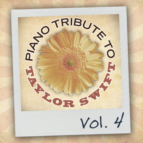 Piano Tribute Players - Piano Tribute To Taylor Swift Vol 4 - Music CD
