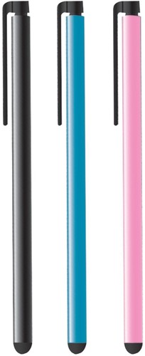 Isound 6201 Stylus Touchscreens 3 Pack Asst Colors - Isound 6201 Stylus Touchscreens 3 Pack Asst Colors - Cell Phone Accessories